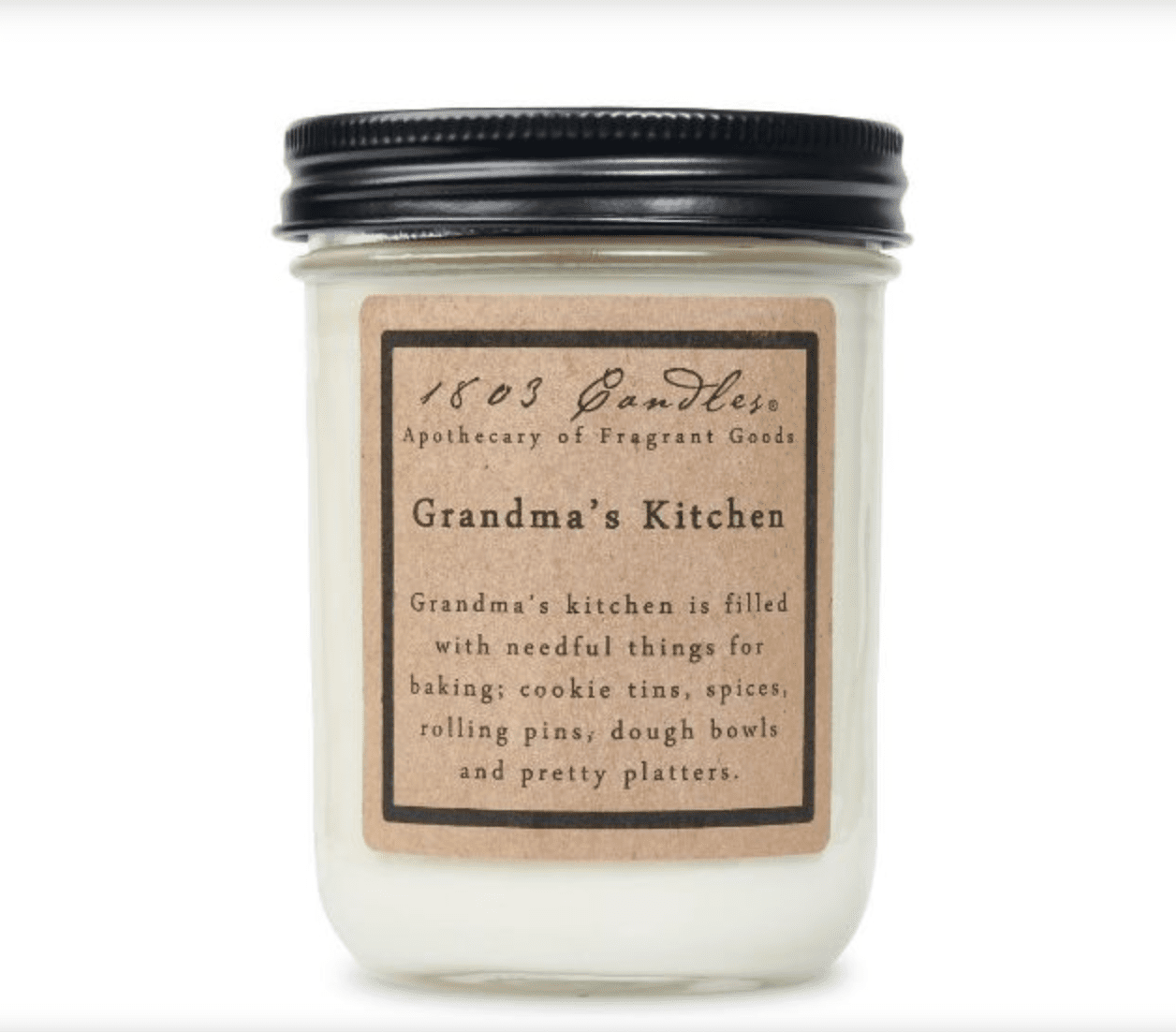 Grandmas Kitchen Candle - Veranda Cafe & Mercantile
