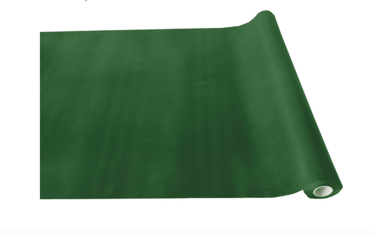 Green Flocked Runner - 30" x12' - Veranda Cafe & Mercantile