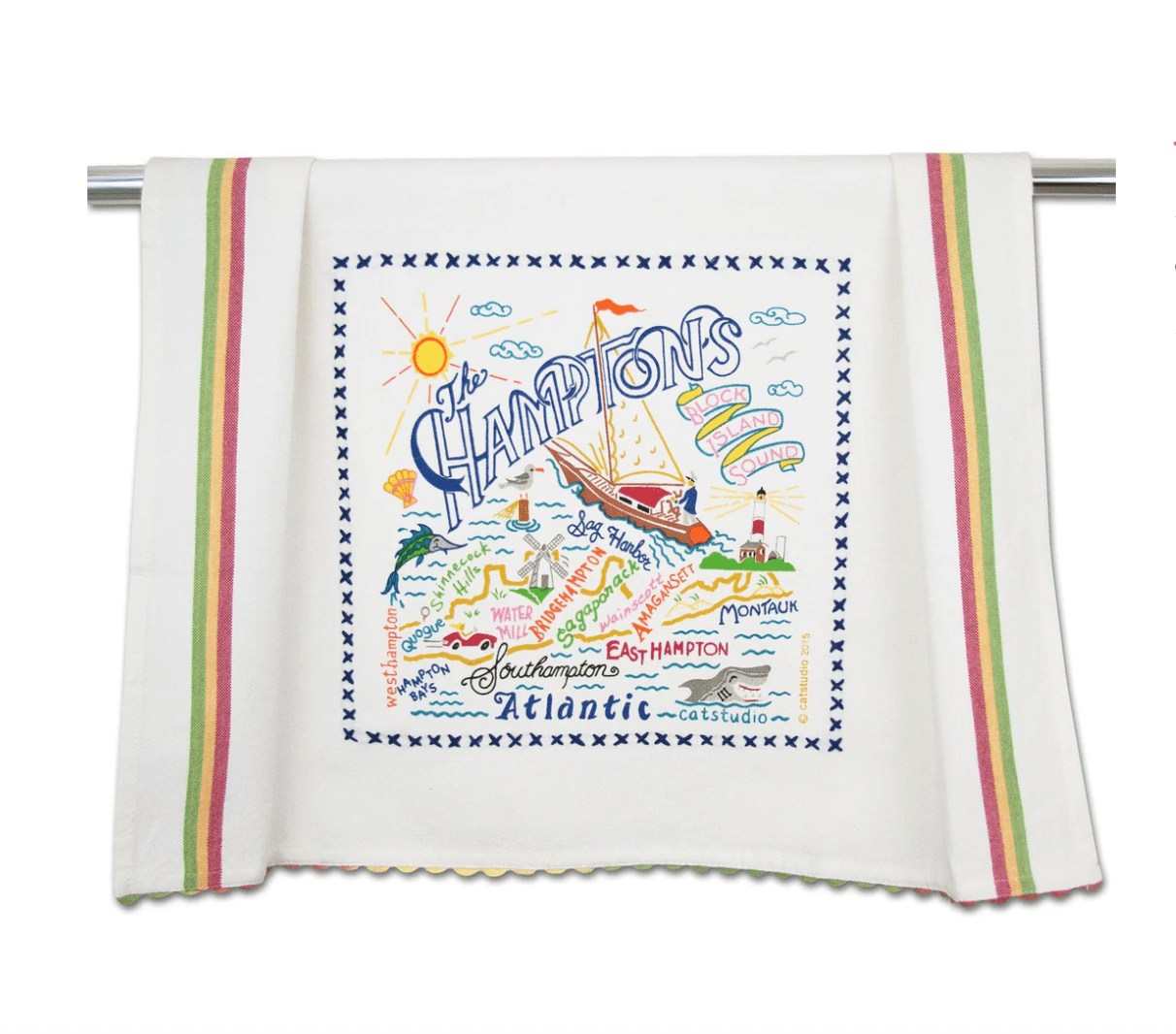 Hamptons Dish Towel - Veranda Cafe & Mercantile