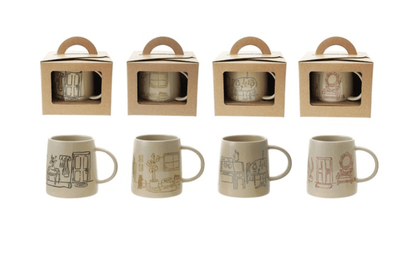 Hand Stamped Mug - Veranda Cafe & Mercantile