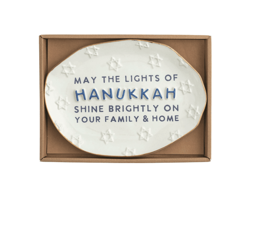 Hanukkah Sentiment Tray - Veranda Cafe & Mercantile