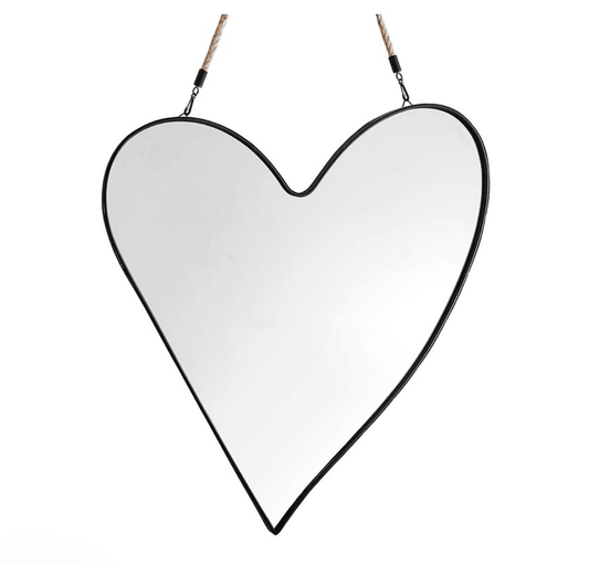 Heart Mirror - Veranda Cafe & Mercantile