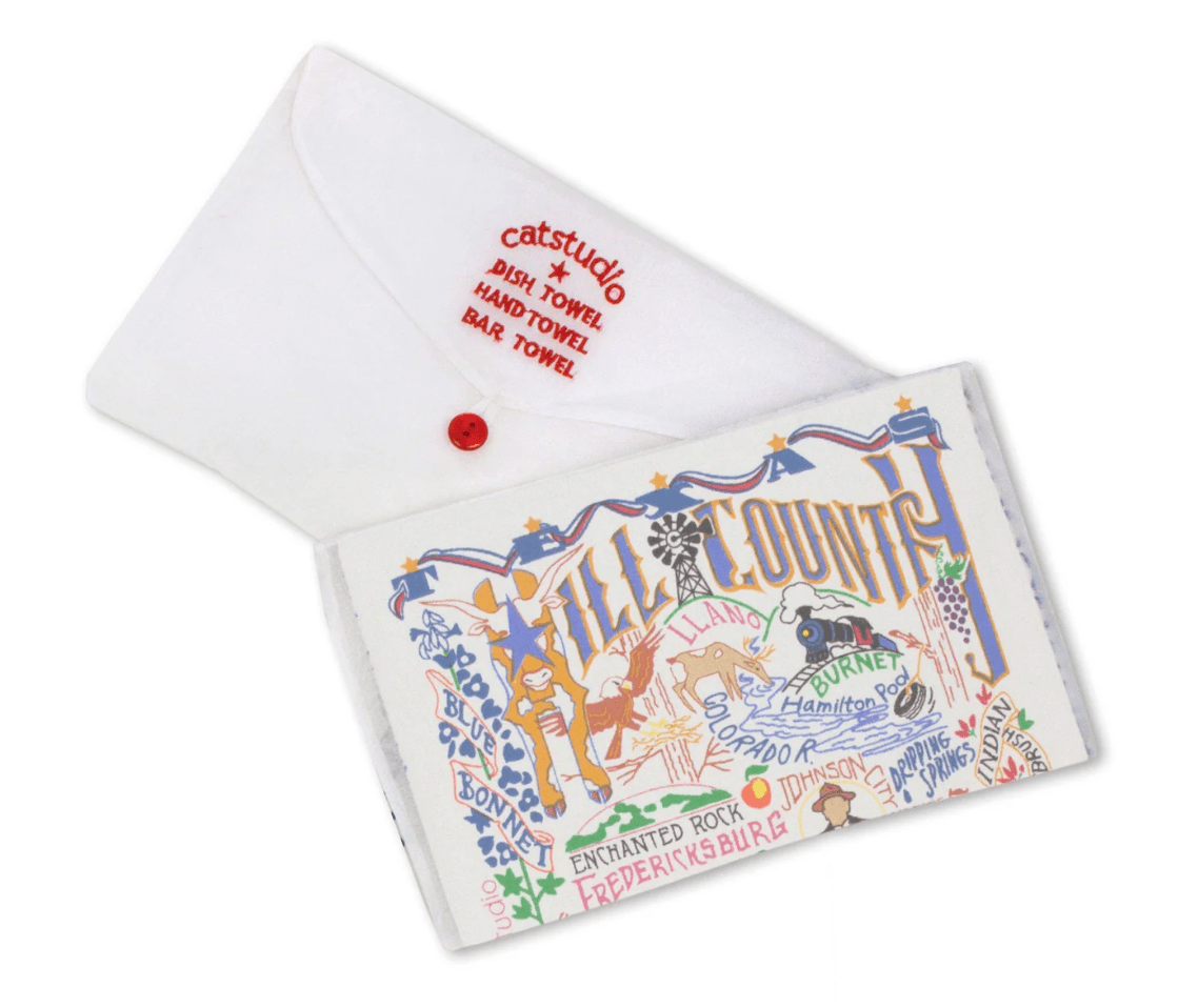 Hill Country Dish Towel - Veranda Cafe & Mercantile