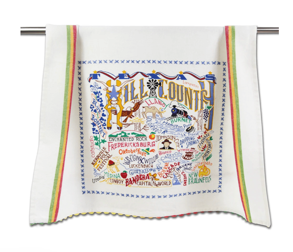 Hill Country Dish Towel - Veranda Cafe & Mercantile