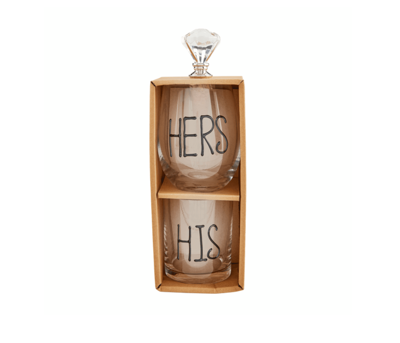 Veranda Cafe & Mercantile Glass & Stopper - Thumbnail 2
