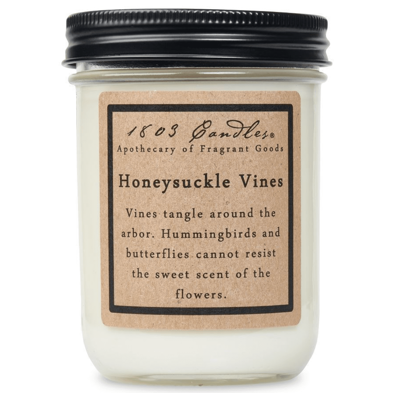 Honeysuckle Vines Soy Candle - Veranda Cafe & Mercantile