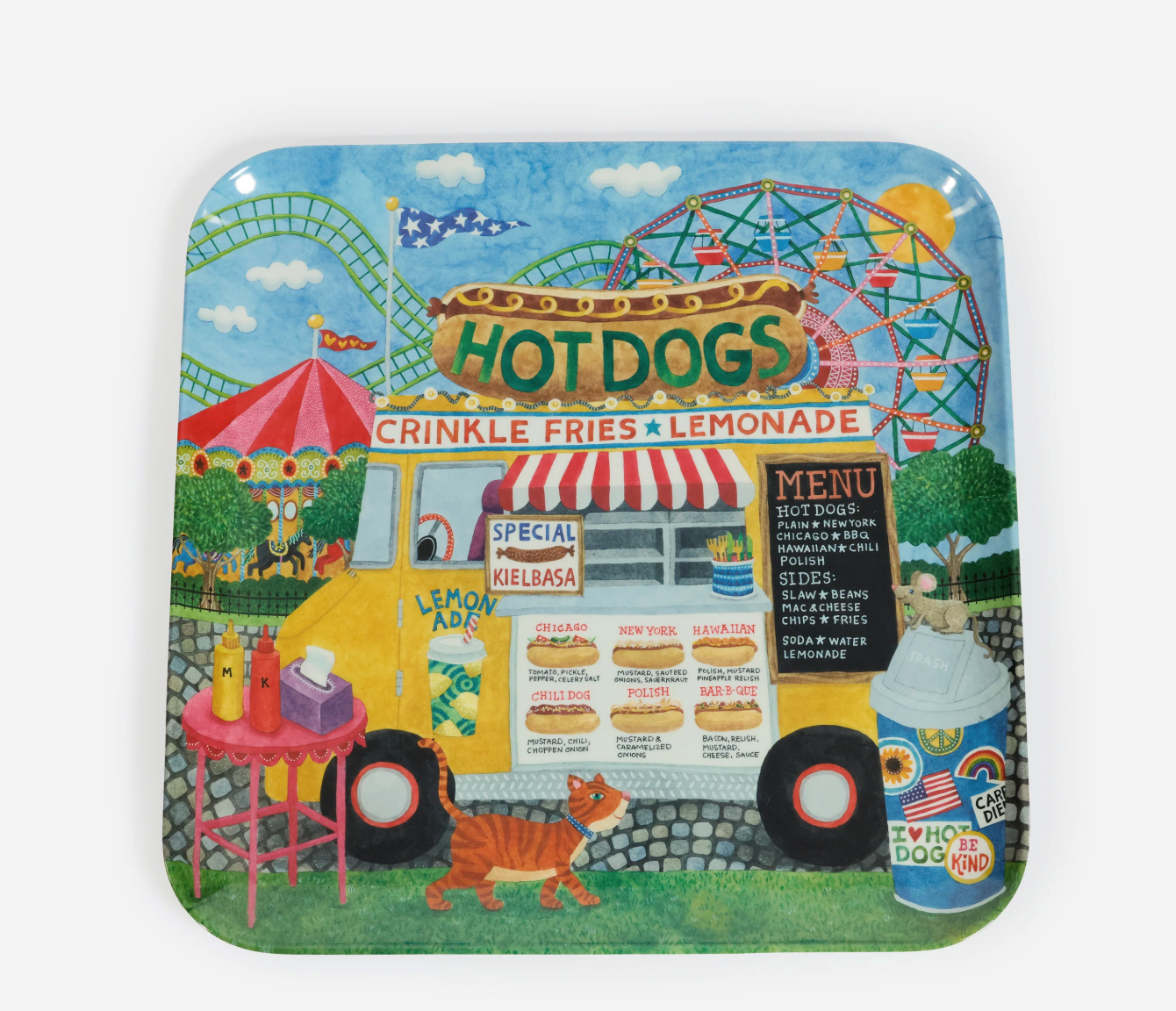 Hot Dogs Food Truck Platter - Veranda Cafe & Mercantile