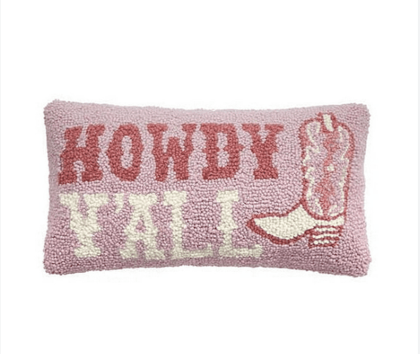 Howdy Y'All Hook Pillow - Veranda Cafe & Mercantile
