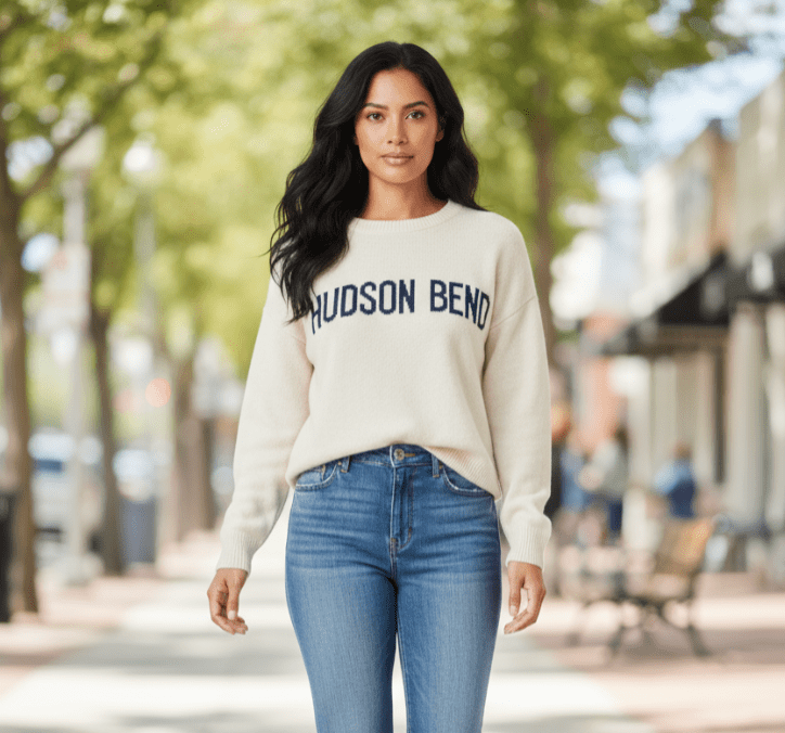 Hudson Bend Boxy Sweater - Veranda Cafe & Mercantile