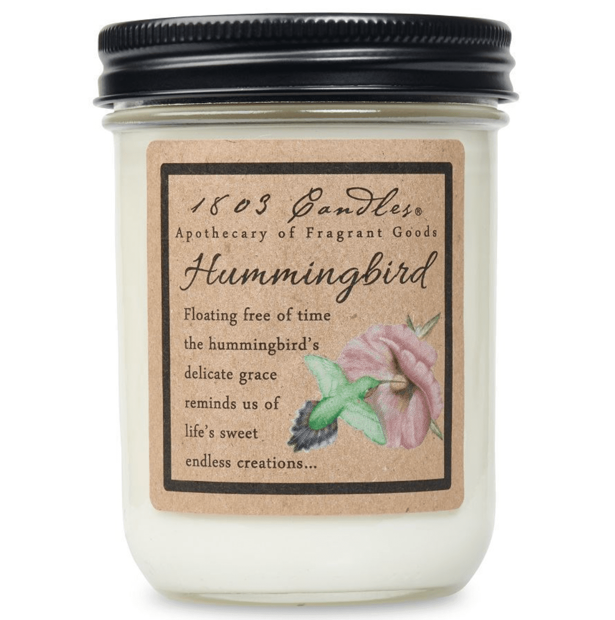 Hummingbird Soy Candle - Veranda Cafe & Mercantile
