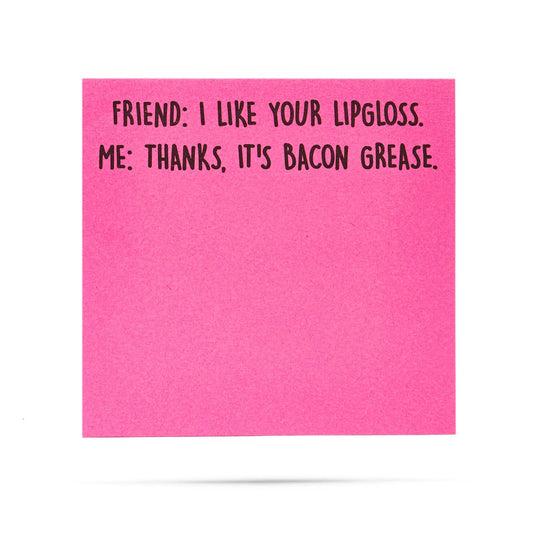 I like your lipgloss Little Notes - Veranda Cafe & Mercantile