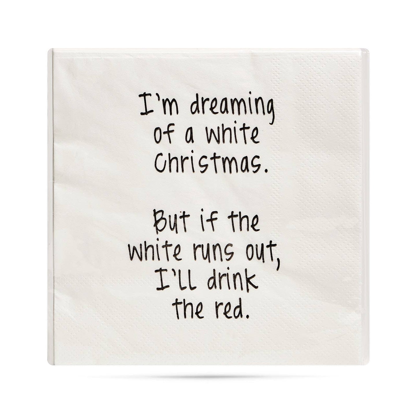 I'm dreaming of a white Christmas Cocktail Napkins - Veranda Cafe & Mercantile