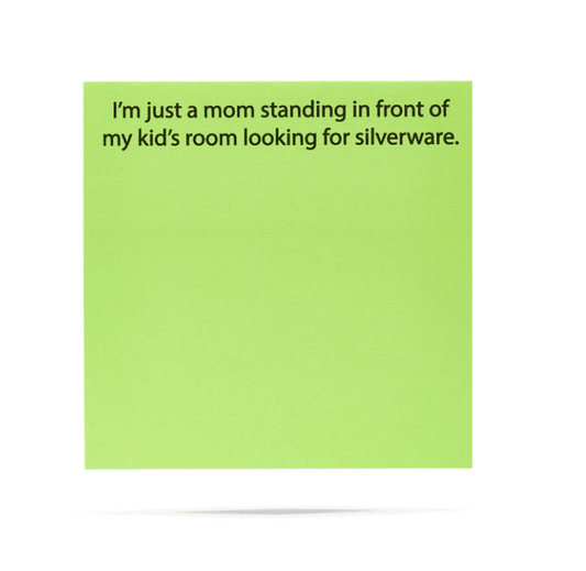 I'm just a mom standing in front of my kid's room Sticky Notes - Veranda Cafe & Mercantile