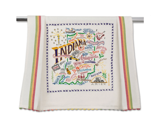 Indiana Dish Towel - Veranda Cafe & Mercantile
