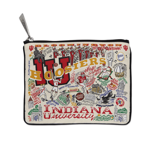Indiana University Zip Pouch - Veranda Cafe & Mercantile
