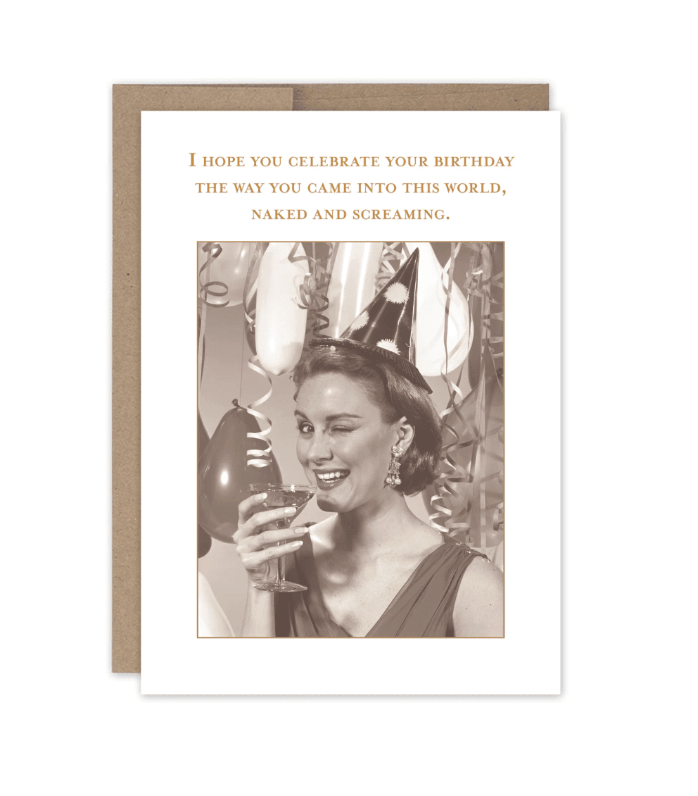 Into This World Birthday Card SM709 - Veranda Cafe & Mercantile