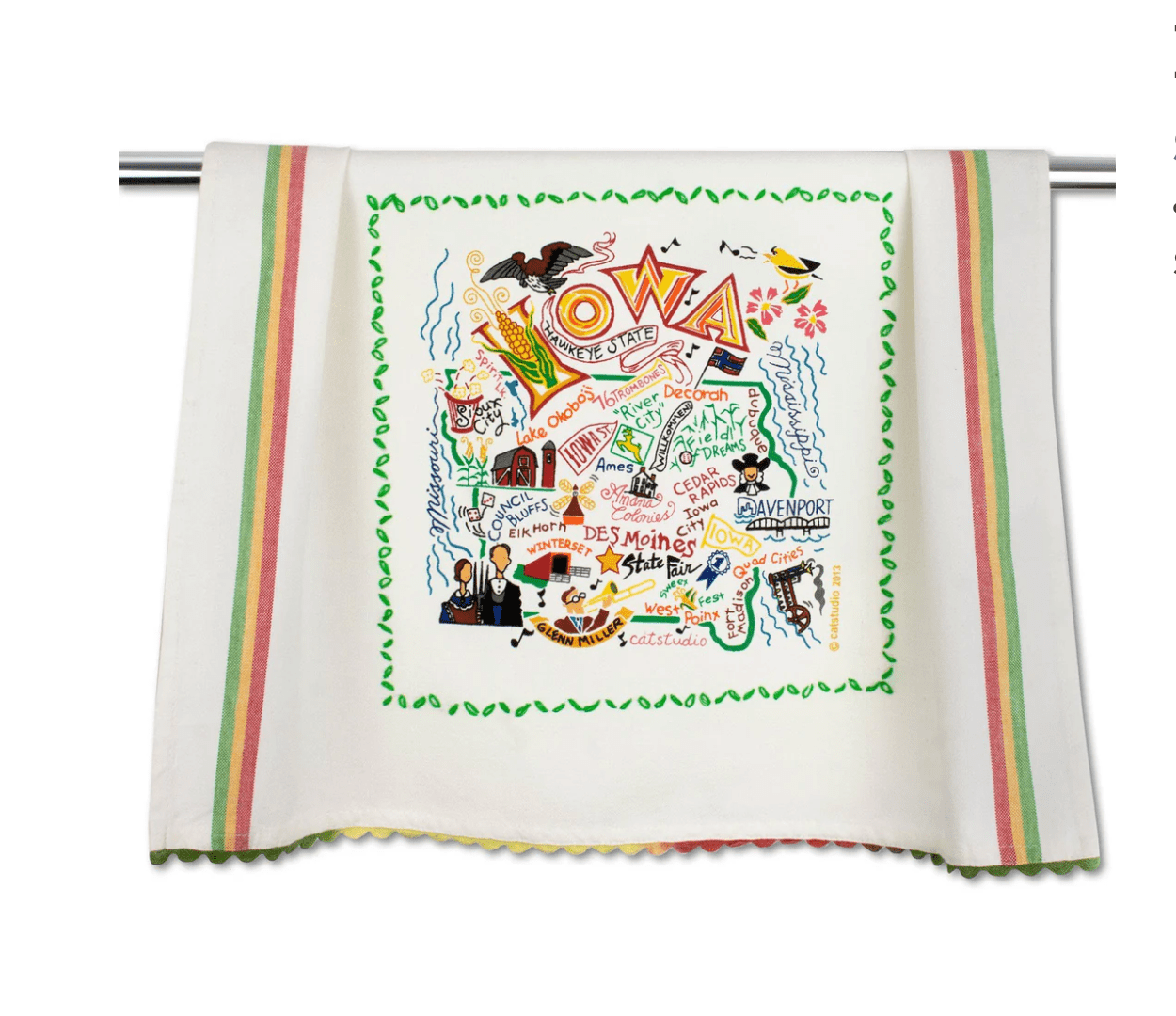 Iowa Dish Towel - Veranda Cafe & Mercantile