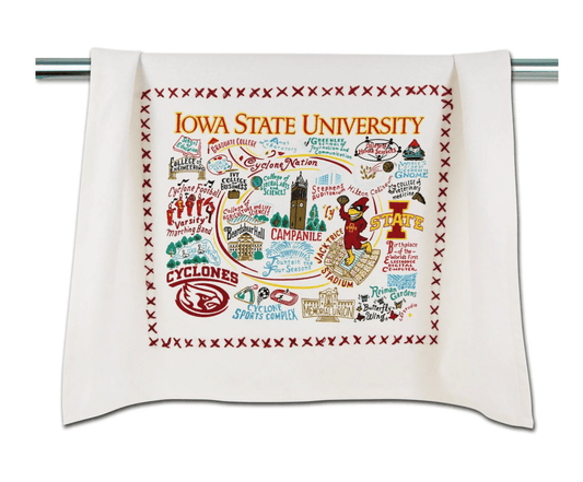 Iowa State University Dish Towel - Veranda Cafe & Mercantile