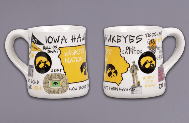 Iowa, University of Icon Mug - Veranda Cafe & Mercantile