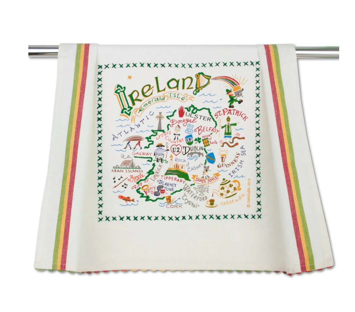 Ireland Dish Towel - Veranda Cafe & Mercantile