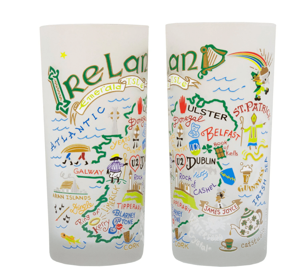 Ireland Drinking Glass Set - Veranda Cafe & Mercantile