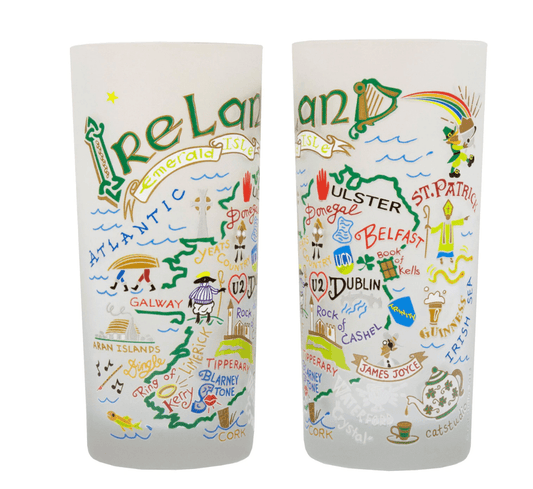 Ireland Drinking Glass Set - Veranda Cafe & Mercantile