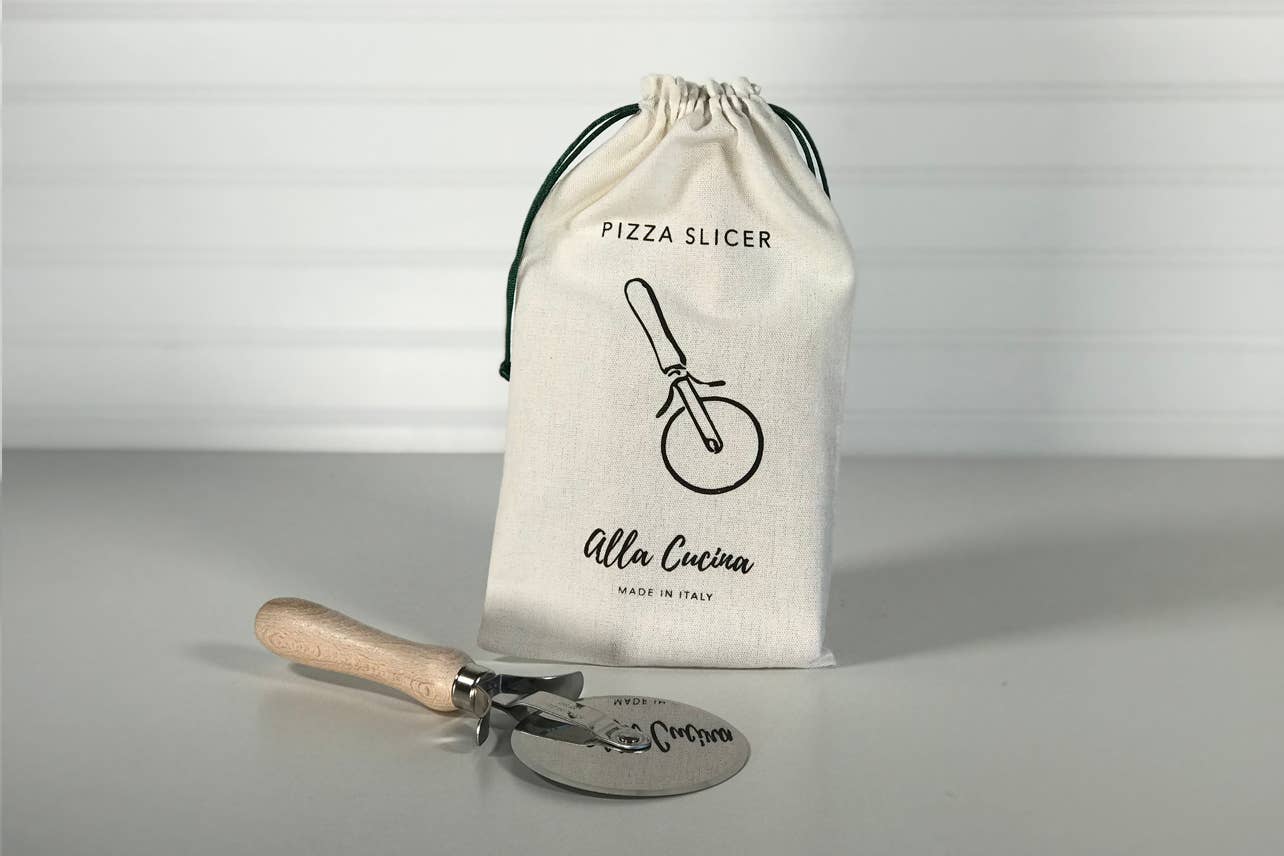 Italian Beechwood Pizza Slicer - Veranda Cafe & Mercantile