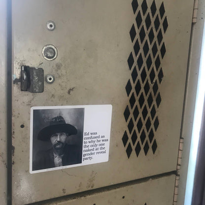 It's not her mouth - Sticker - Veranda Cafe & Mercantile