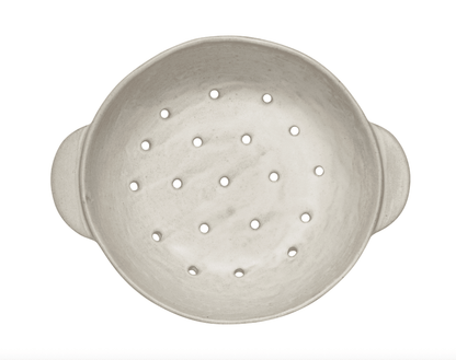 Ivory Stoneware Fruit Bowl 9 inch - Veranda Cafe & Mercantile