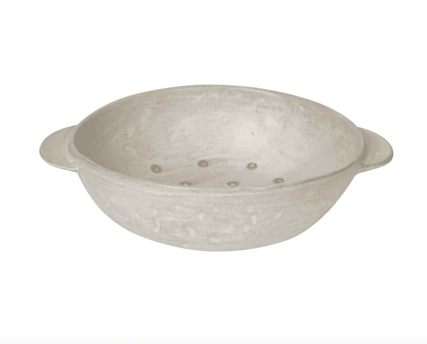 Ivory Stoneware Fruit Bowl 9 inch - Veranda Cafe & Mercantile