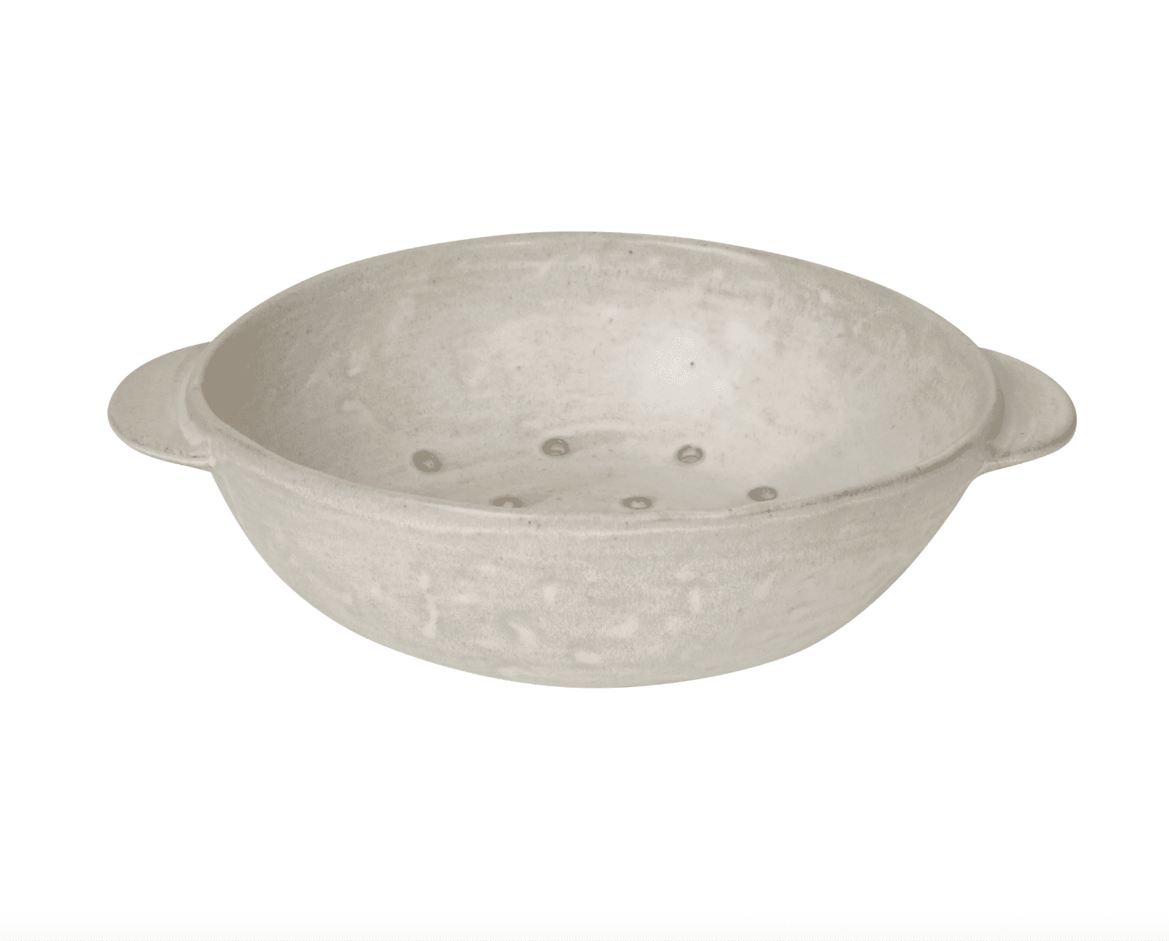 Ivory Stoneware Fruit Bowl 9 inch - Veranda Cafe & Mercantile