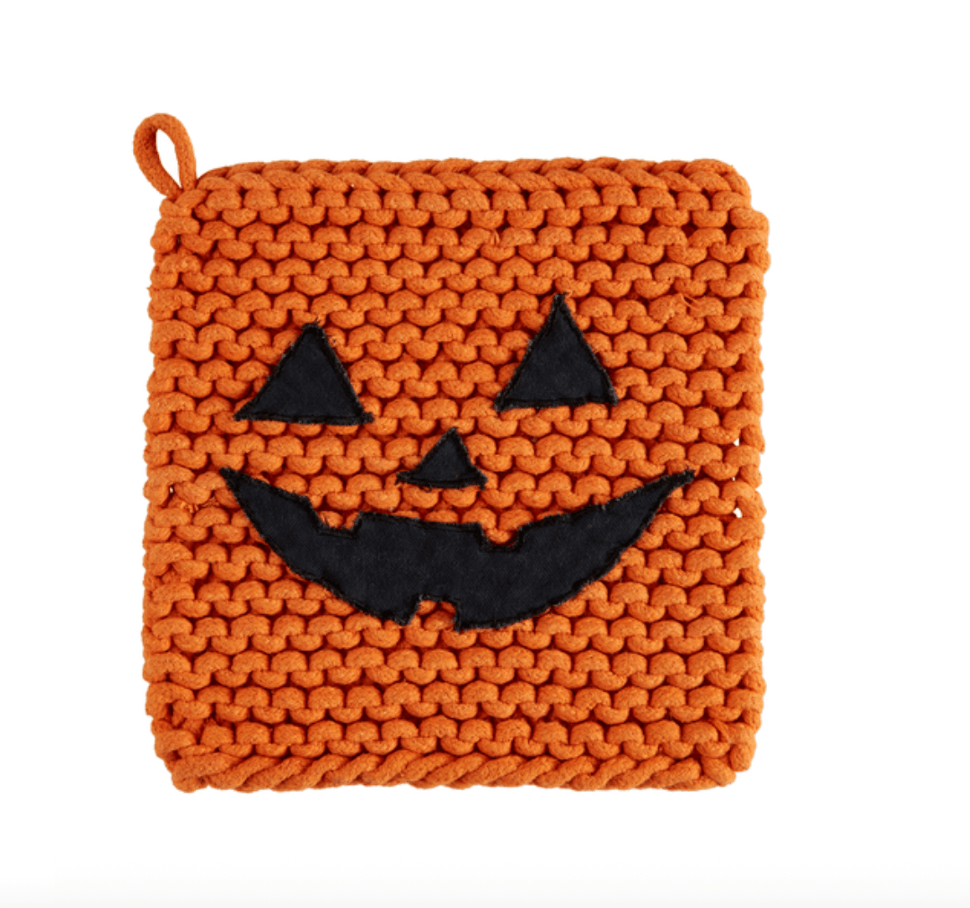Jack - O - Lantern Pot Holder - Veranda Cafe & Mercantile