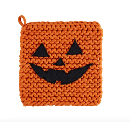 Jack - O - Lantern Pot Holder - Veranda Cafe & Mercantile