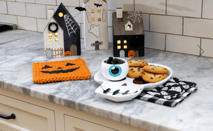 Jack - O - Lantern Pot Holder - Veranda Cafe & Mercantile