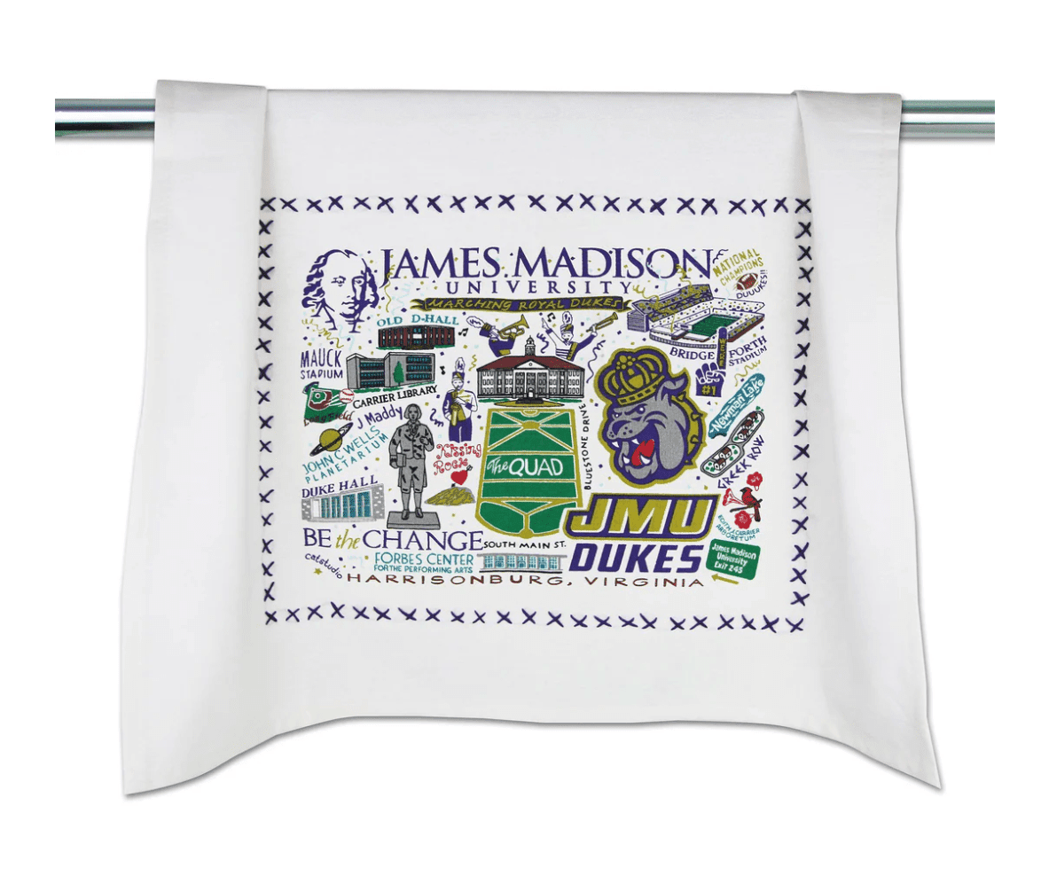 James Madison University Dish Towel - Veranda Cafe & Mercantile