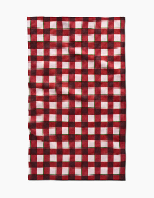Jingle Plaid Tea Towel - Veranda Cafe & Mercantile
