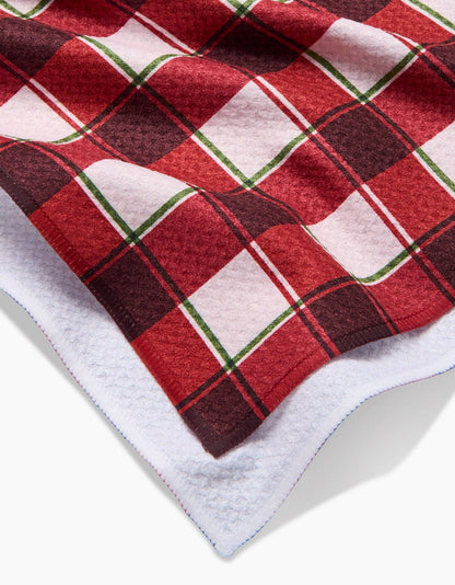 Jingle Plaid Tea Towel - Veranda Cafe & Mercantile