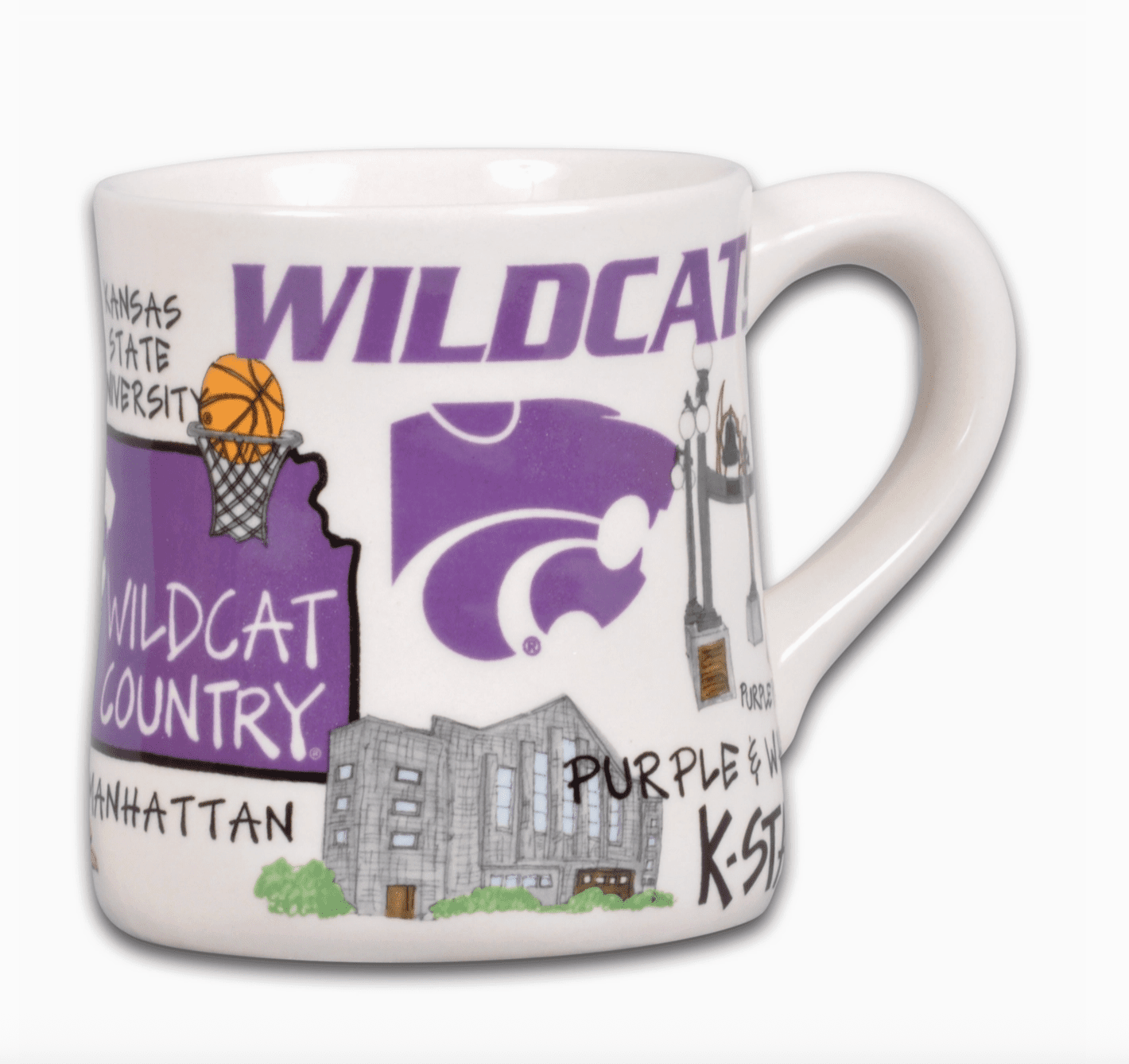 Kansas State University Icon Mug - Veranda Cafe & Mercantile