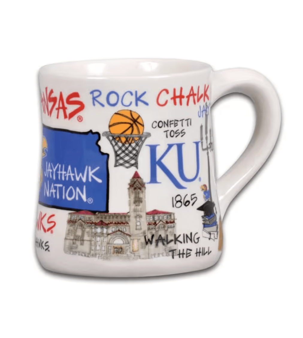 Kansas, University of Icon Mug - Veranda Cafe & Mercantile