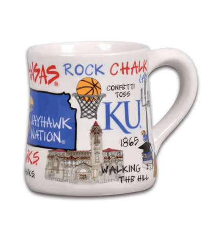Kansas, University of Icon Mug - Veranda Cafe & Mercantile