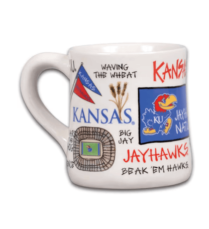 Kansas, University of Icon Mug - Veranda Cafe & Mercantile
