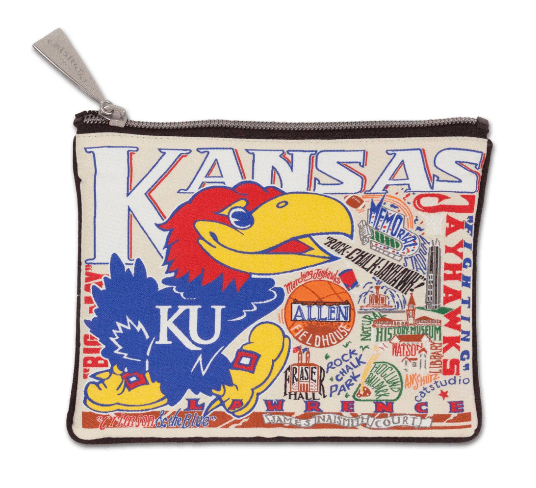 Kansas, University of Zip Pouch - Veranda Cafe & Mercantile