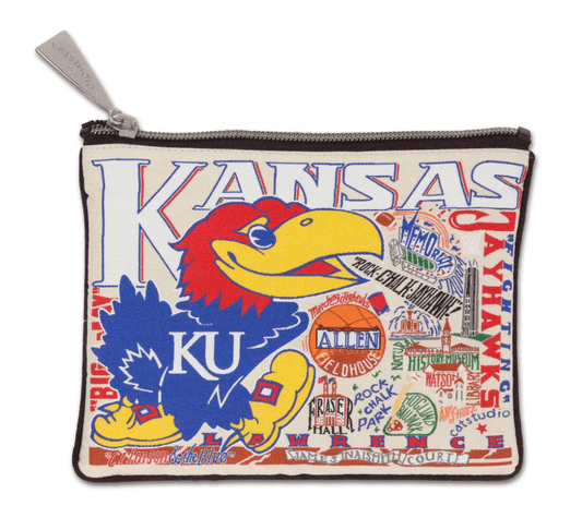 Kansas, University of Zip Pouch - Veranda Cafe & Mercantile