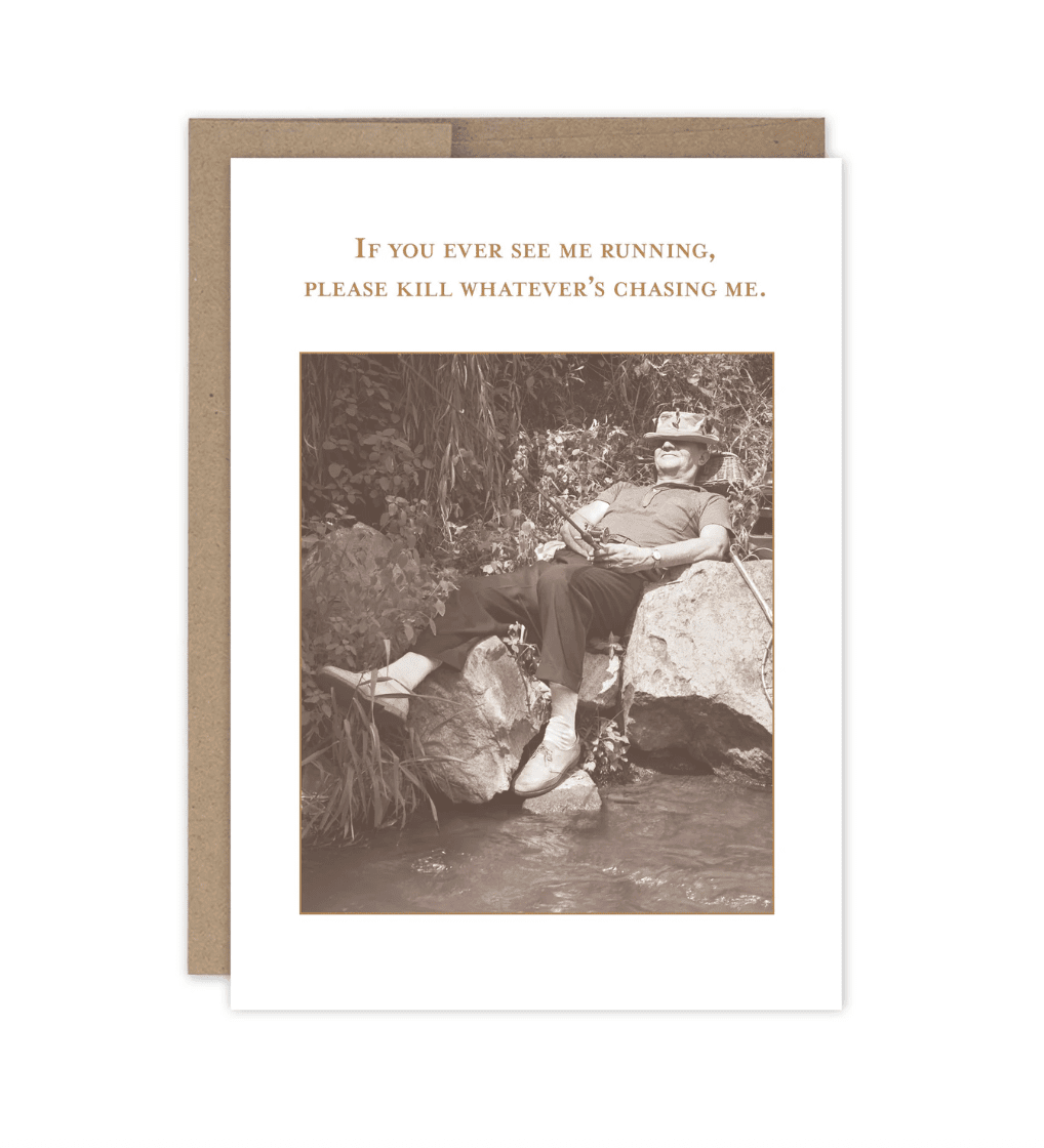 Kick Back Birthday Card SM785 - Veranda Cafe & Mercantile