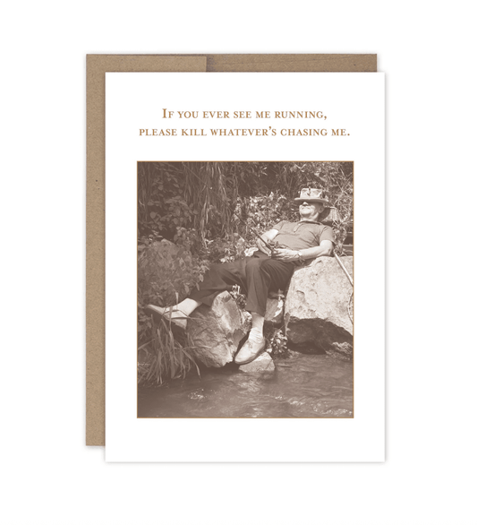 Kick Back Birthday Card SM785 - Veranda Cafe & Mercantile