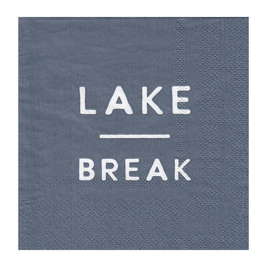 Lake Break Cocktail Napkin - Veranda Cafe & Mercantile