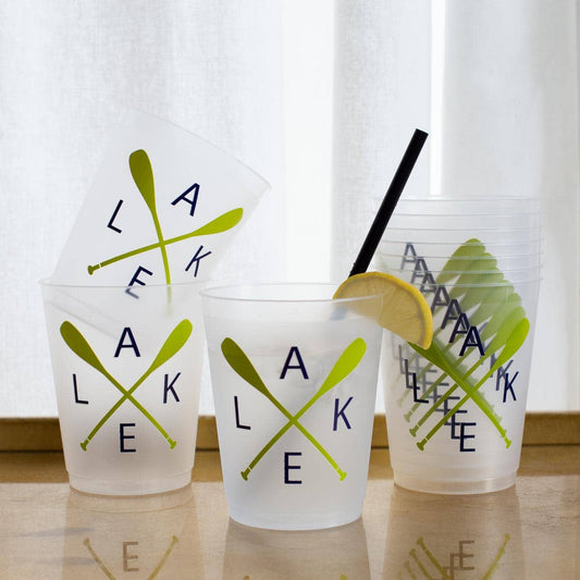 Lake Party Cups - Set of 10 - Veranda Cafe & Mercantile