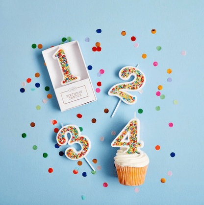 Large Birthday Candle Numbers - Veranda Cafe & Mercantile