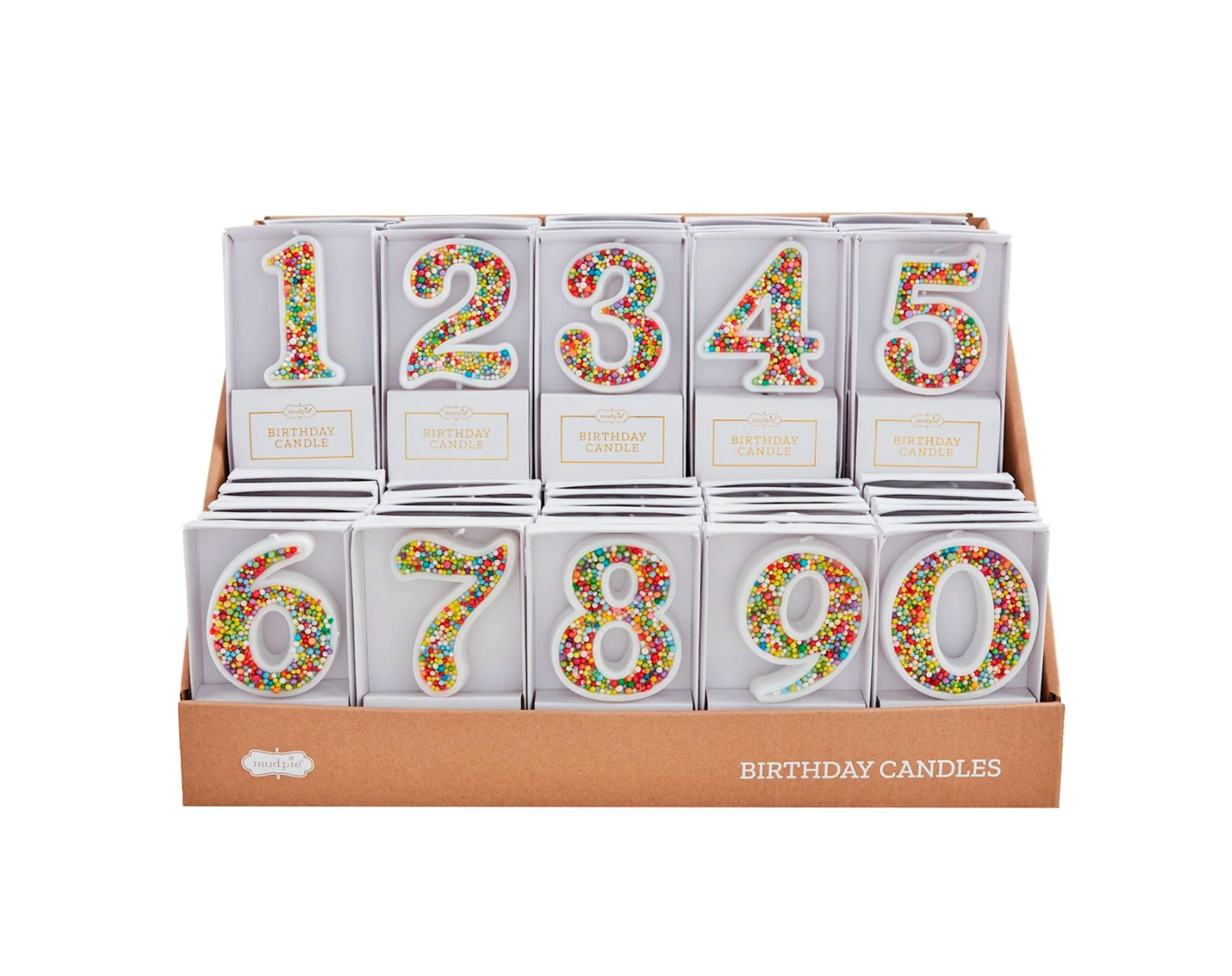 Large Birthday Candle Numbers - Veranda Cafe & Mercantile