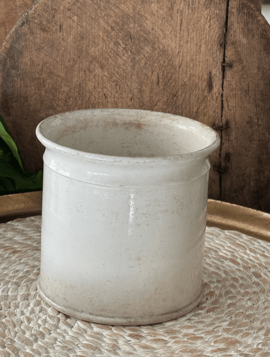 Large French Badonviller Confiture Pot - Veranda Cafe & Mercantile